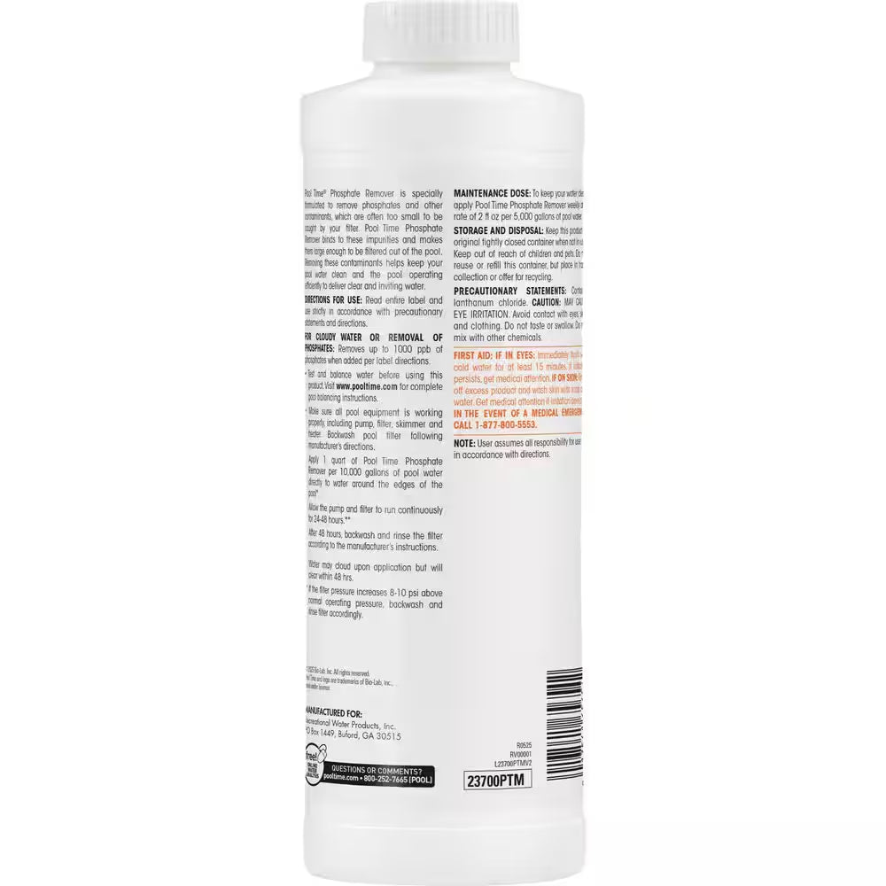 32 Oz. Phosphate Remover Pool Clarifier