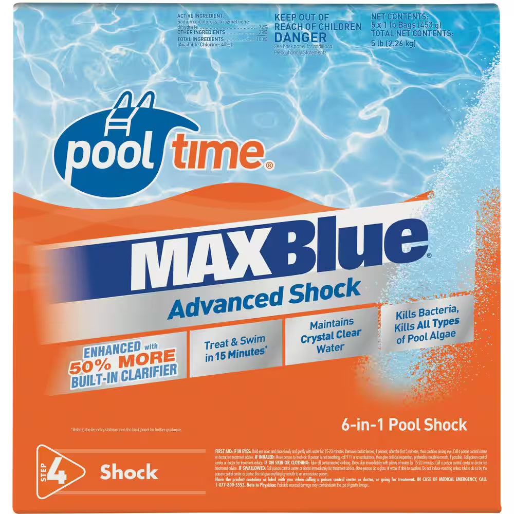 Maxblue Advanced 5 Lb. Pool Shock (1 Lb. 5-Pack)