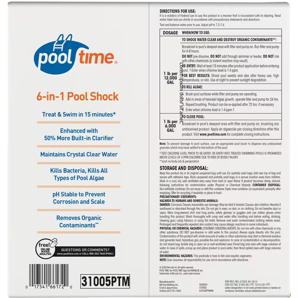 Maxblue Advanced 5 Lb. Pool Shock (1 Lb. 5-Pack)