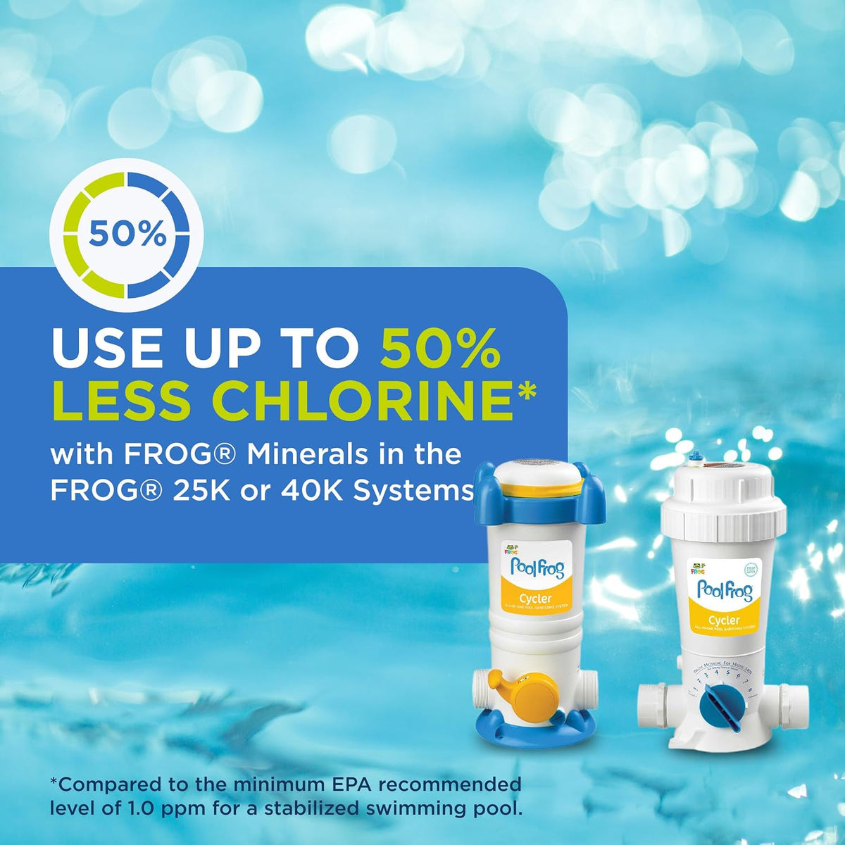 Pool  Bac Pac Replacement Chlorine Cartridges, 1 Pack