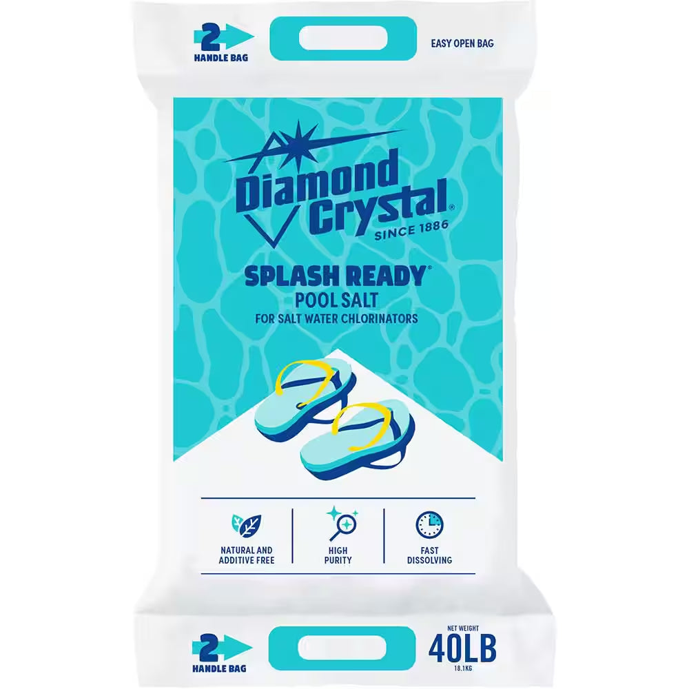 Splash Ready 40 Lb. Pool Salt