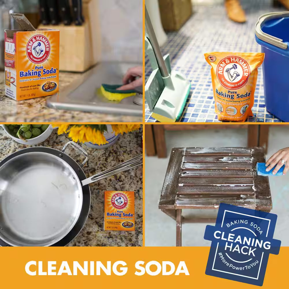 10.8 Lb Pure Baking Soda Resealable Bag