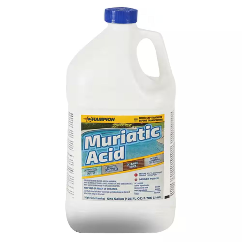 1 Gallon Muriatic Acid (2-Pack)